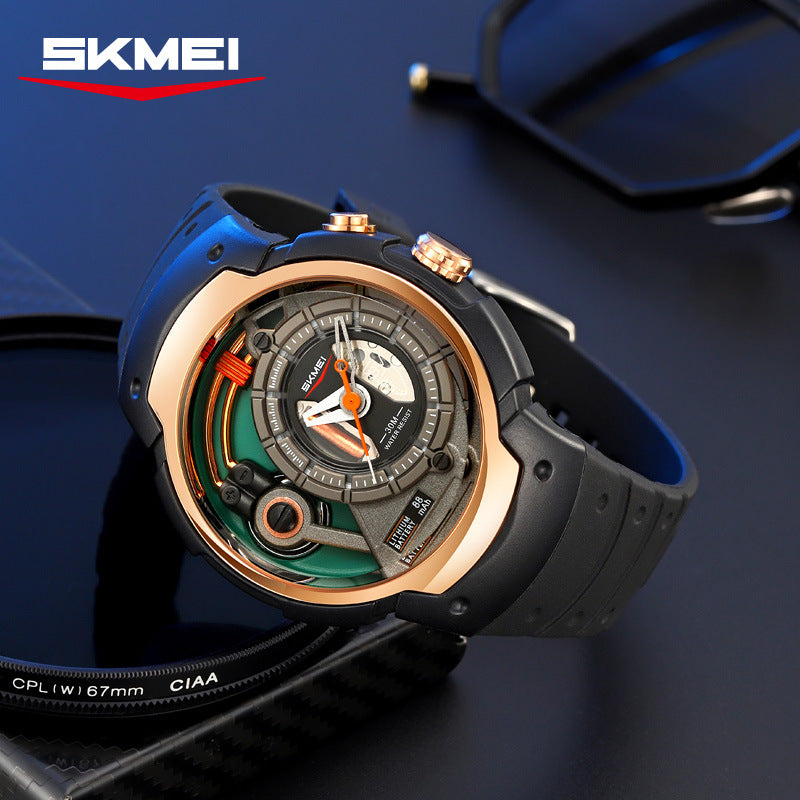 SKMEI- Men's Waterproof Quartz Watch-2531