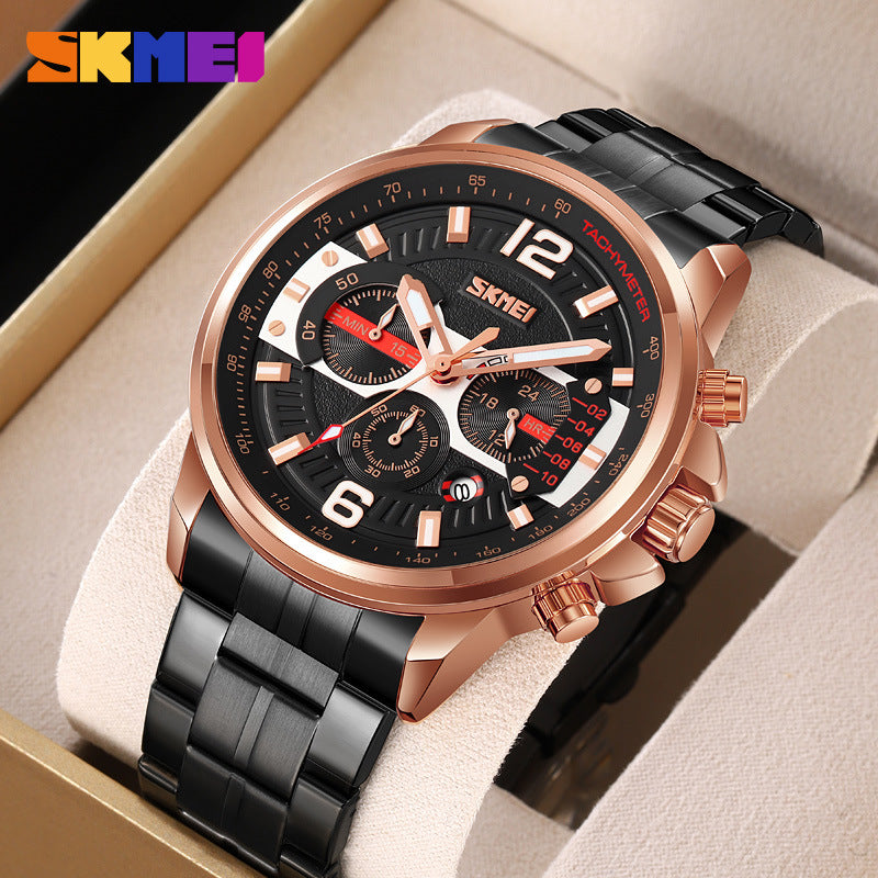 SKMEI- Men's Waterproof Quartz Watch-9332