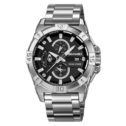 SKMEI- Men's Waterproof Quartz Watch-2399