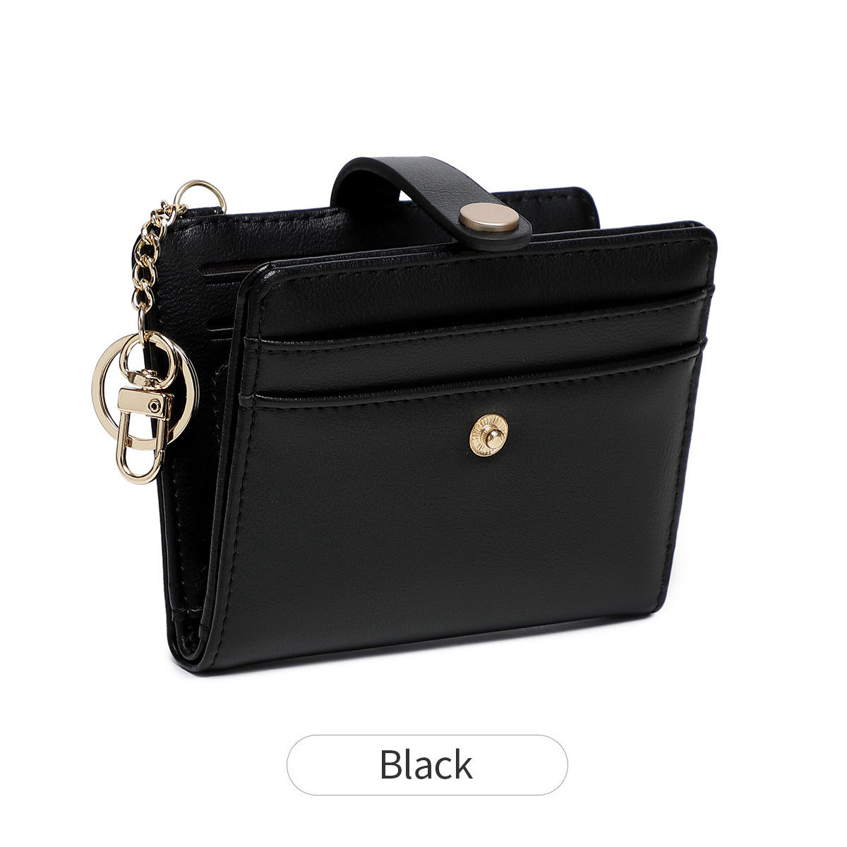 Ladies Leather Bag-RFID Anti-theft Brush Zipper Card Bag