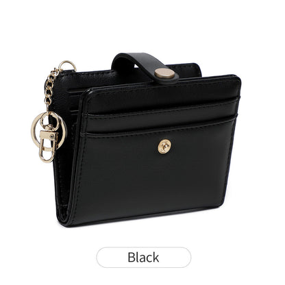 Ladies Leather Bag-RFID Anti-theft Brush Zipper Card Bag