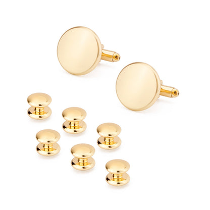 12 Pairs Classic Men's Cufflinks