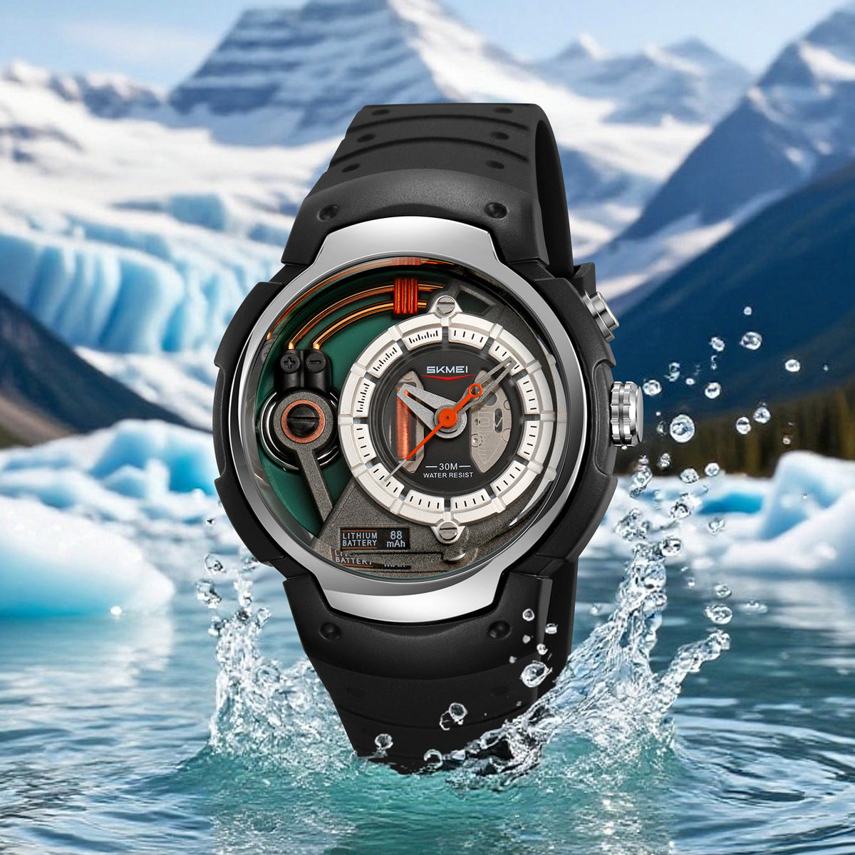 SKMEI- Men's Waterproof Quartz Watch-2531