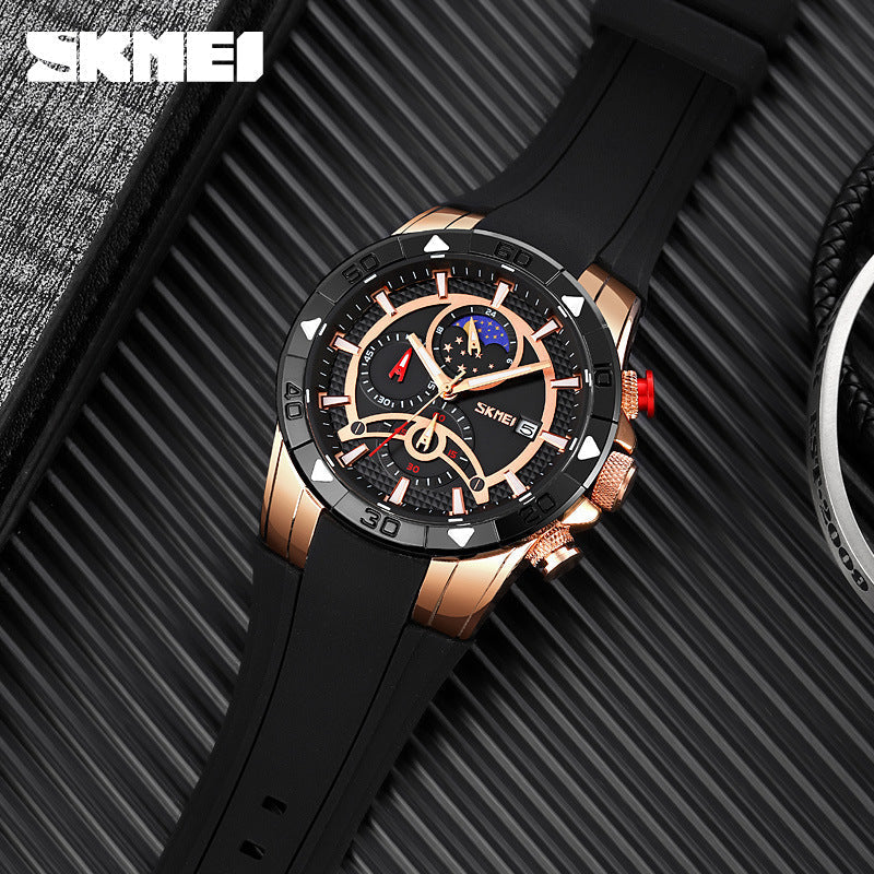 SKMEI- Men's Waterproof Quartz Watch-9270