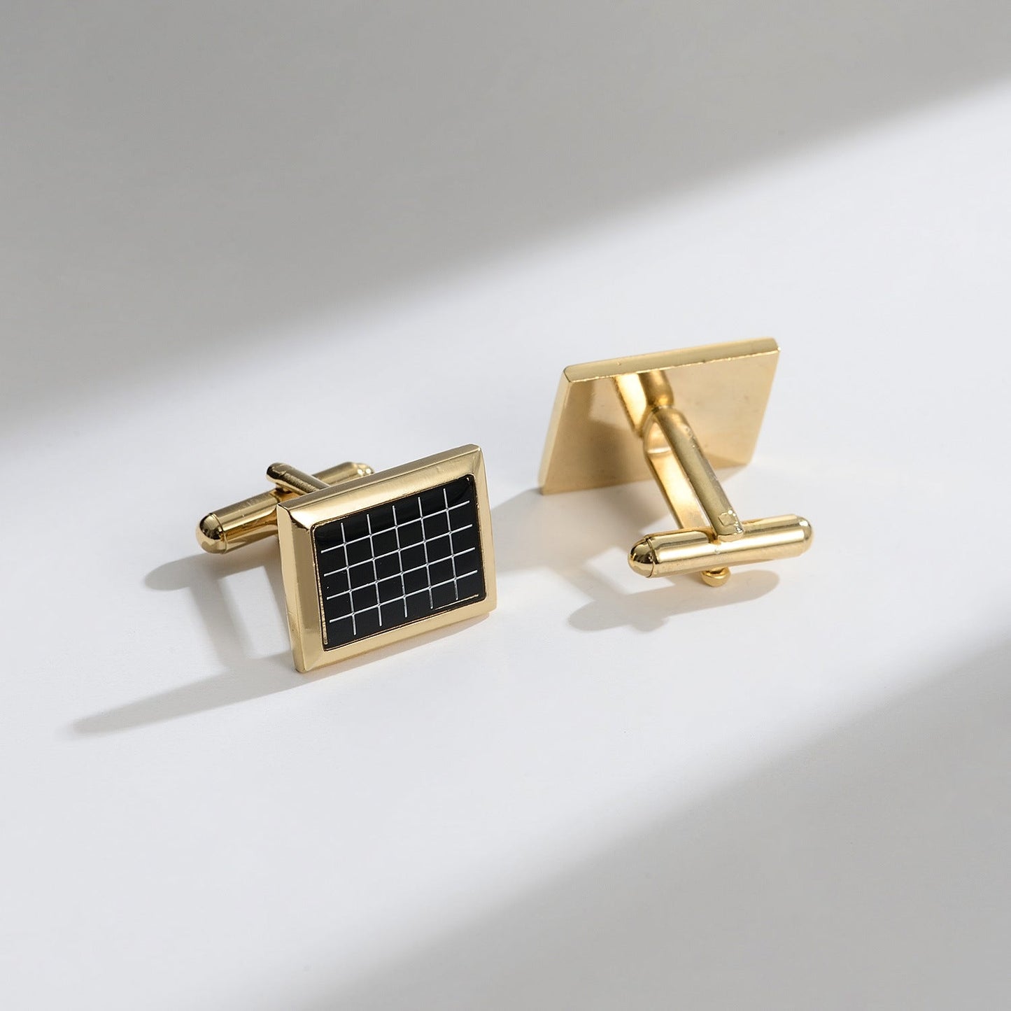 Electroplated Formal Cufflinks Set