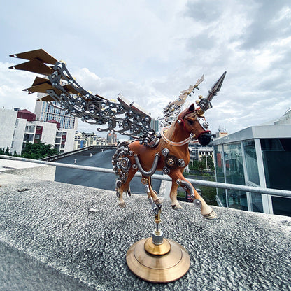 3D Metal Puzzles - Unicorn Gilt