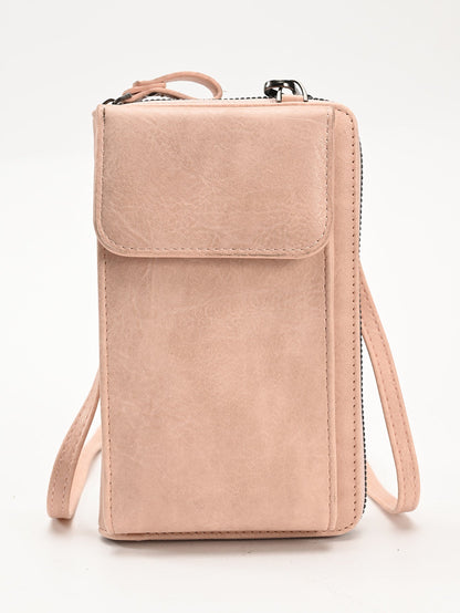 Women's Leather Bag - Multifunctional Mobile Phone Bag