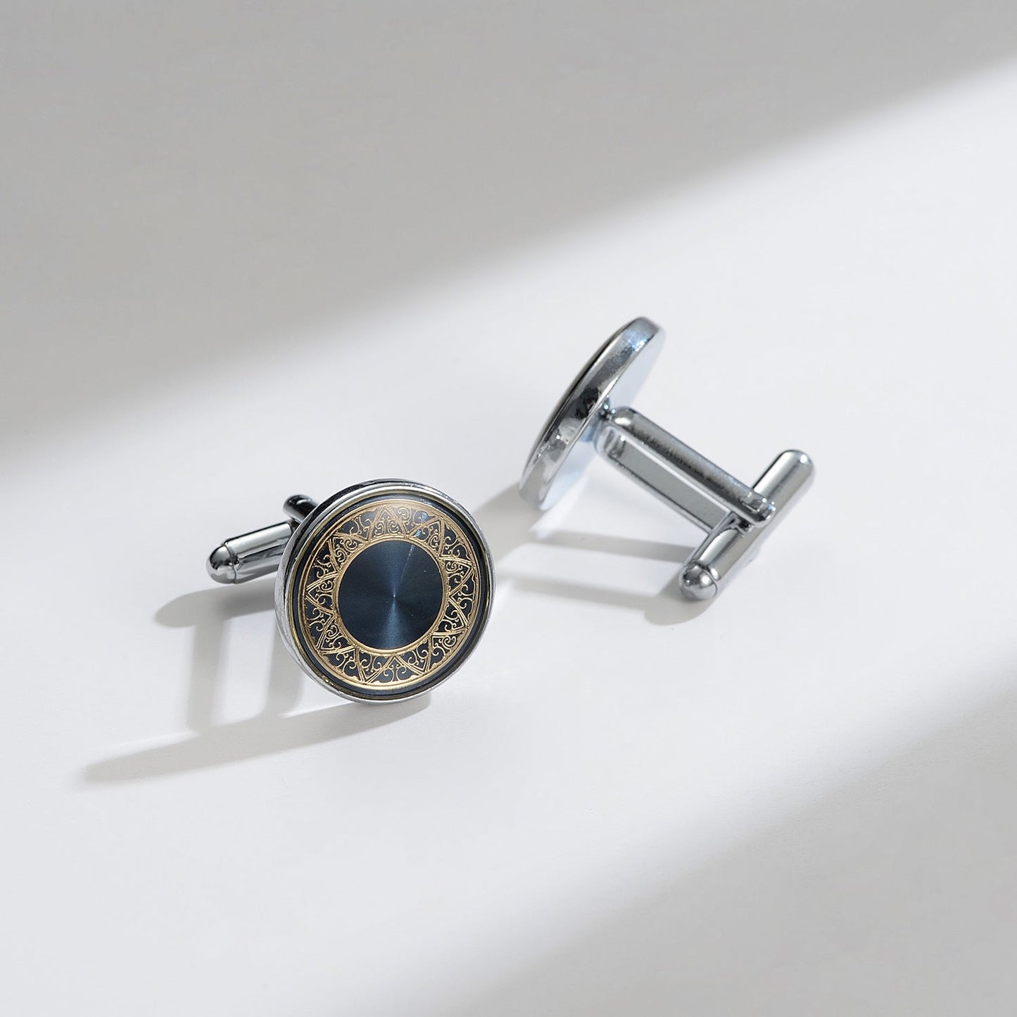 Electroplated Formal Cufflinks Set