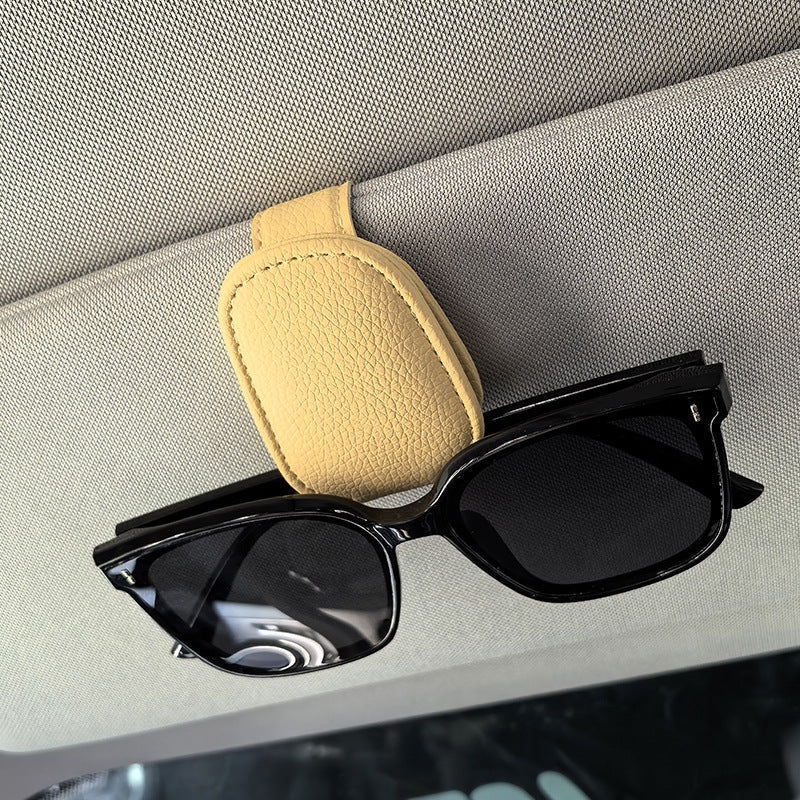 PU leather car eye clip（Multiple colors available）