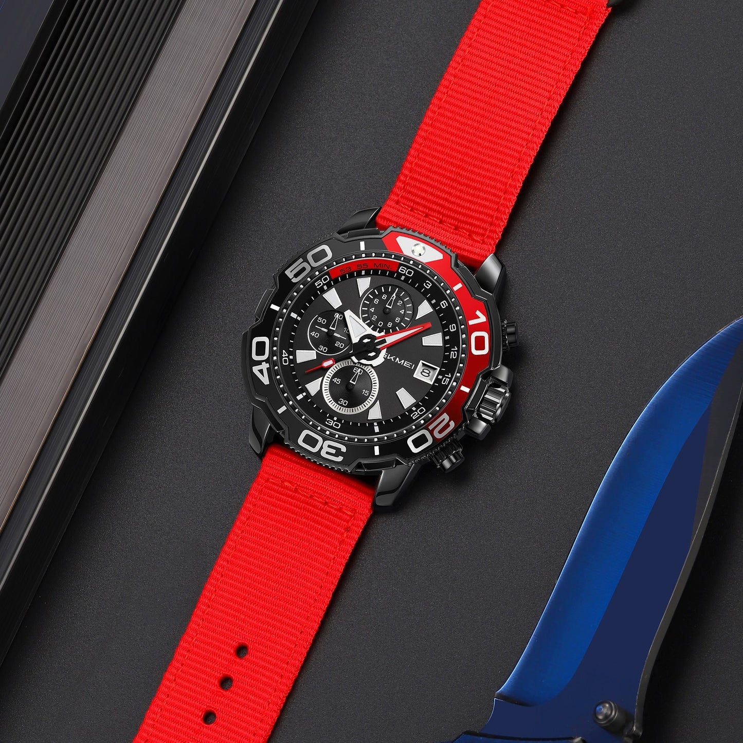 SKMEI- Men's Waterproof Quartz Watch-9381