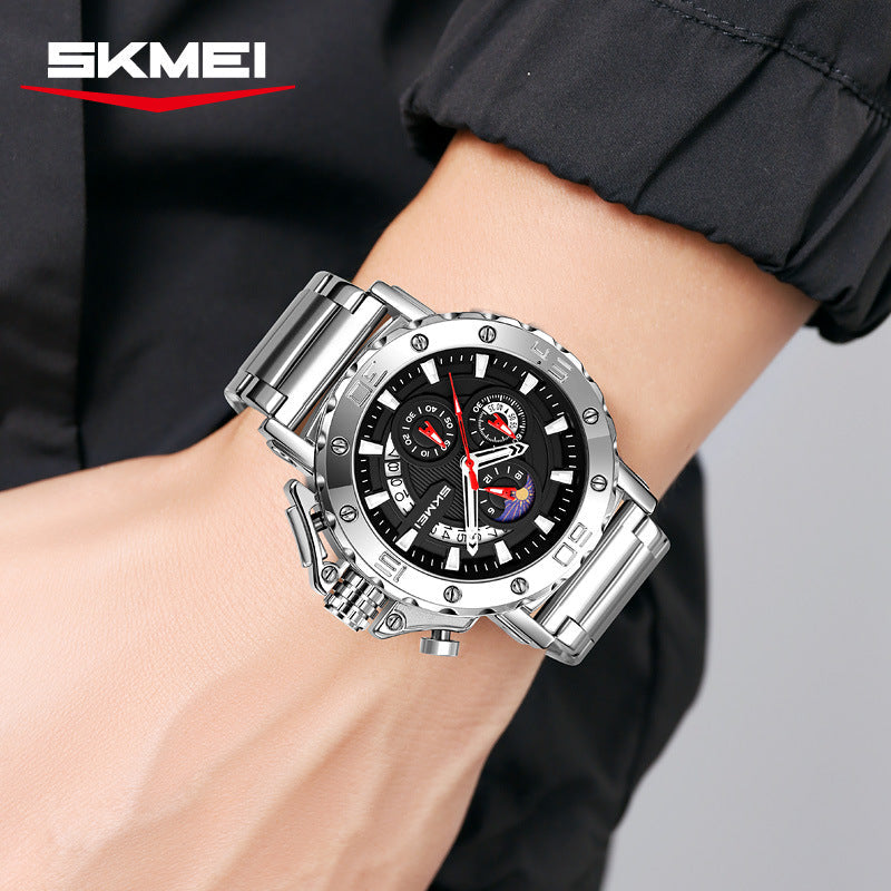 SKMEI- Men's Waterproof Quartz Watch-9344