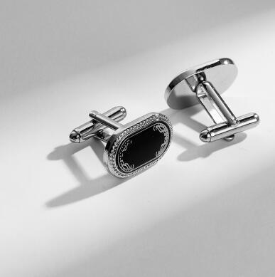12 Pairs Classic Men’s Electroplated Cufflinks