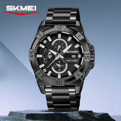 SKMEI- Men's Waterproof Quartz Watch-2399