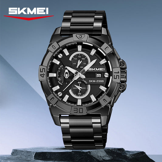 SKMEI- Men's Waterproof Quartz Watch-2399