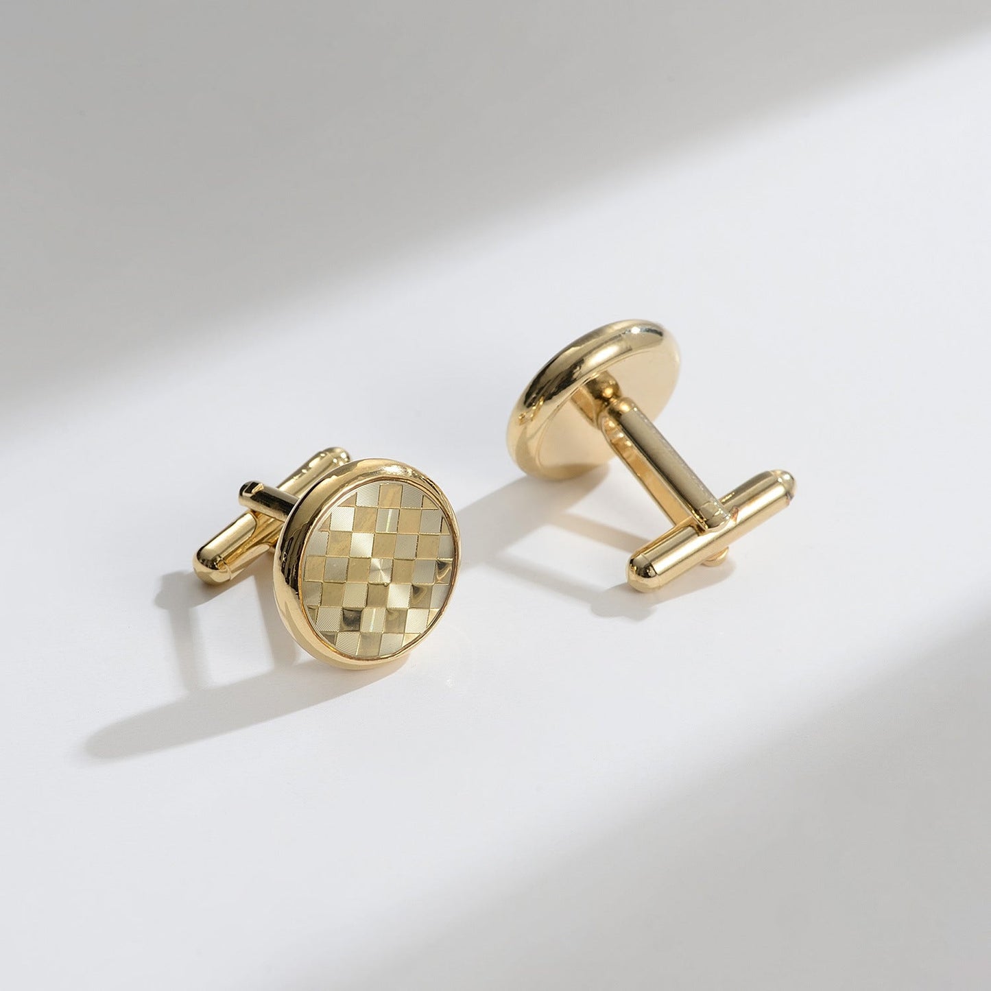 Electroplated Formal Cufflinks Set