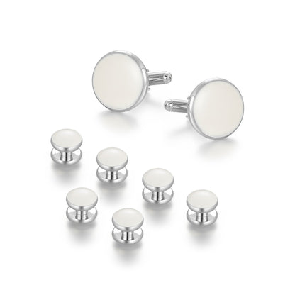 12 Pairs Classic Men's Cufflinks