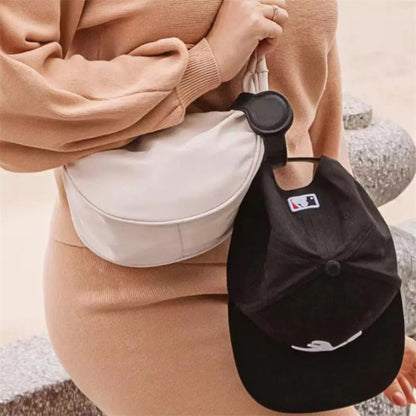 Leather magnetic hat clip/bag pendant