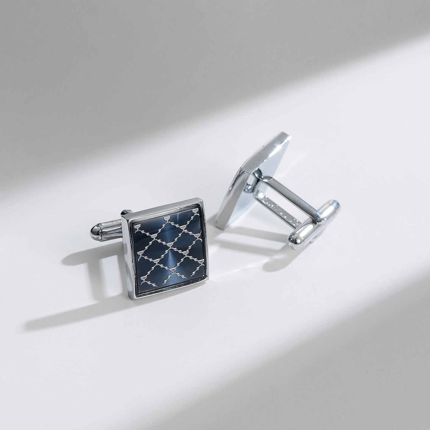 Electroplated Formal Cufflinks Set