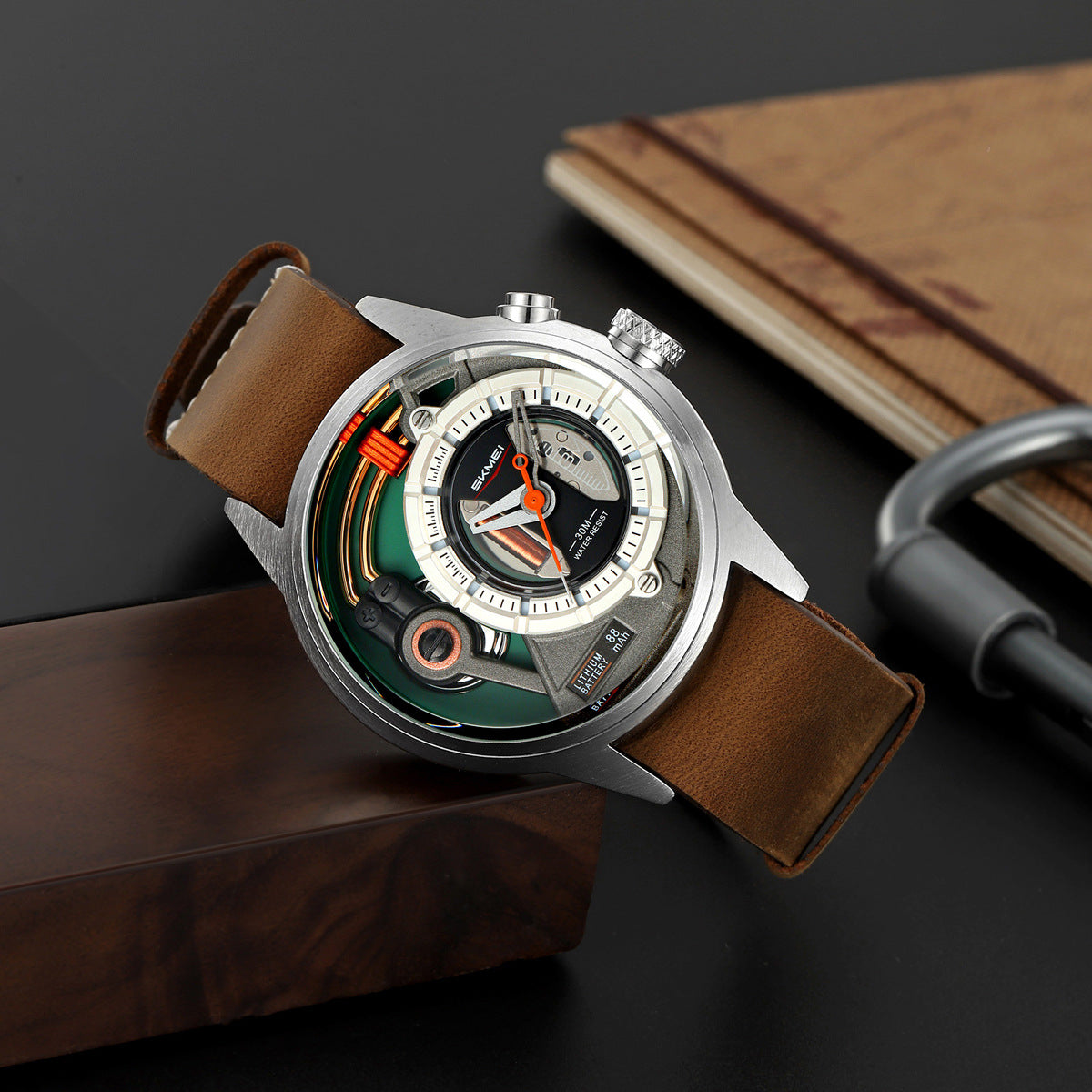 SKMEI- Men's Waterproof Quartz Watch-2333