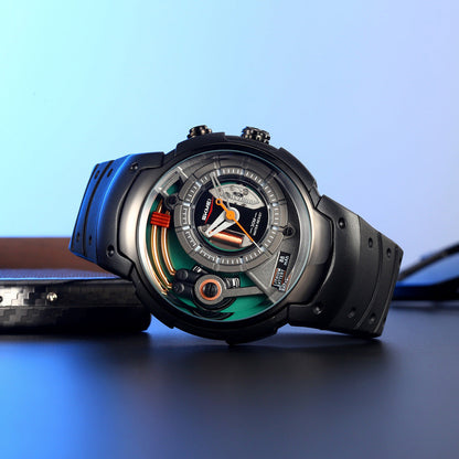 SKMEI- Men's Waterproof Quartz Watch-2535