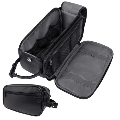 Pu leather - men's toilet bag (26.6 * 14 * 15cm)