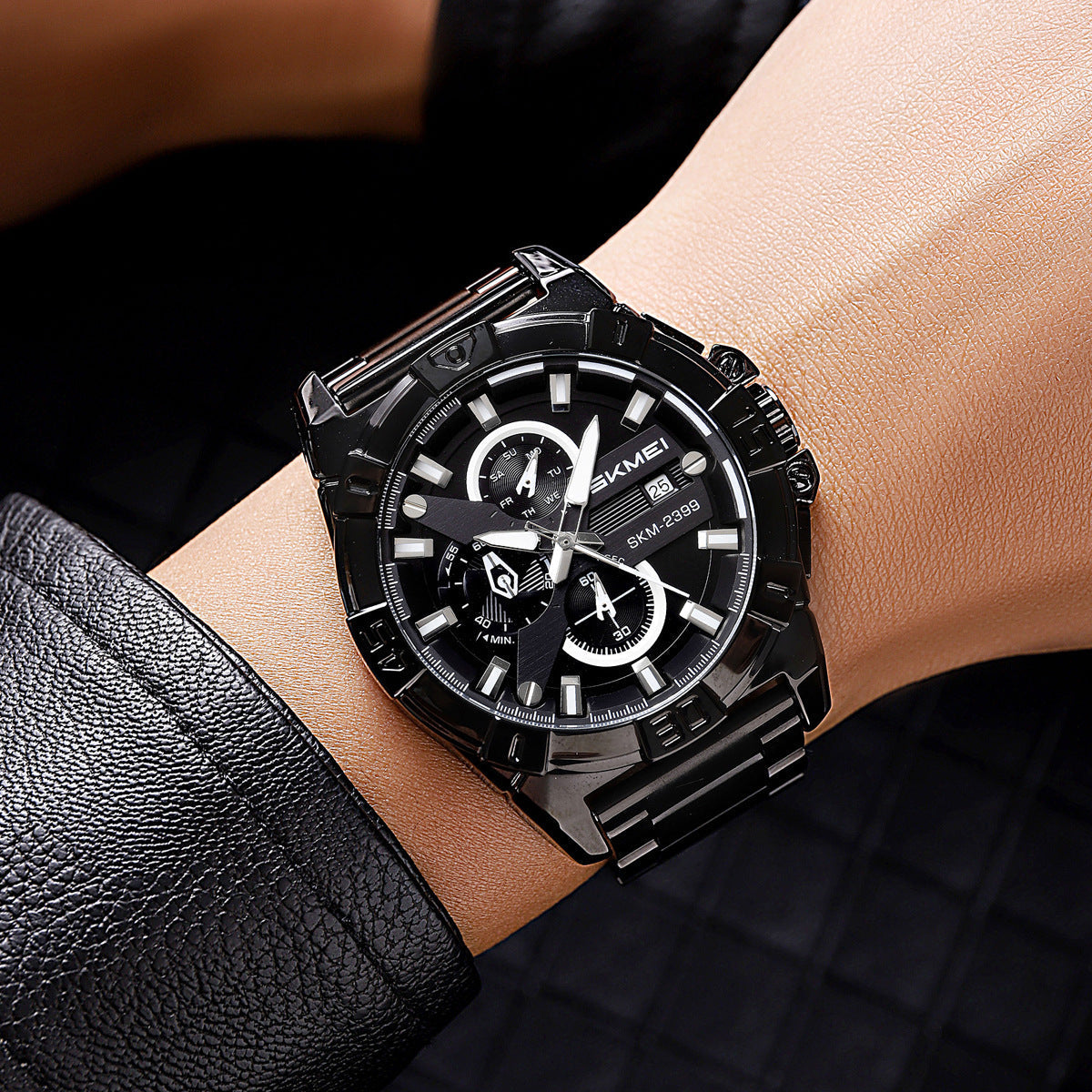 SKMEI- Men's Waterproof Quartz Watch-2399