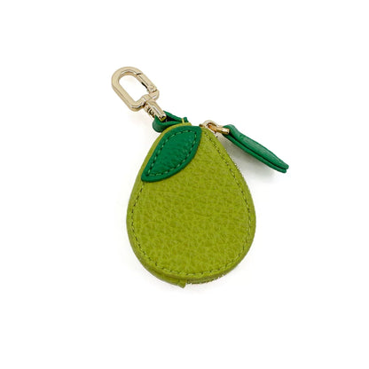 Leather bag pendant - fruit and vegetable series