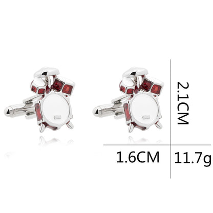 12 Pairs Classic Men's Cufflinks
