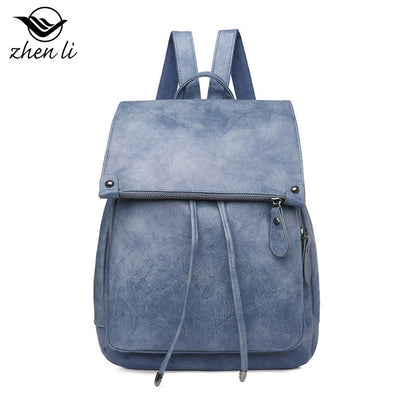 Ladies Leather Bag - Soft Leather Backpack