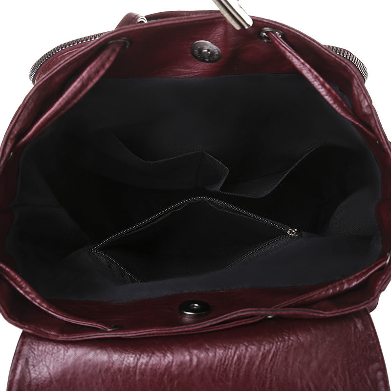 Ladies Leather Bag - Business Backpack