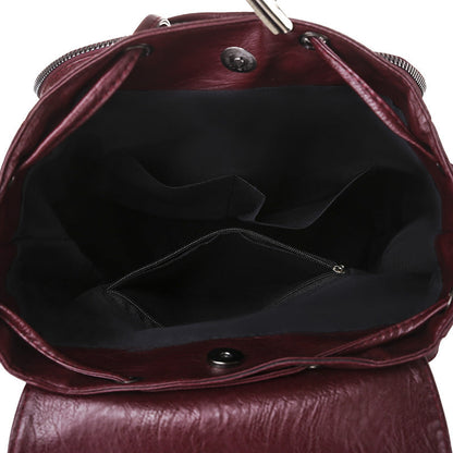 Ladies Leather Bag - Business Backpack