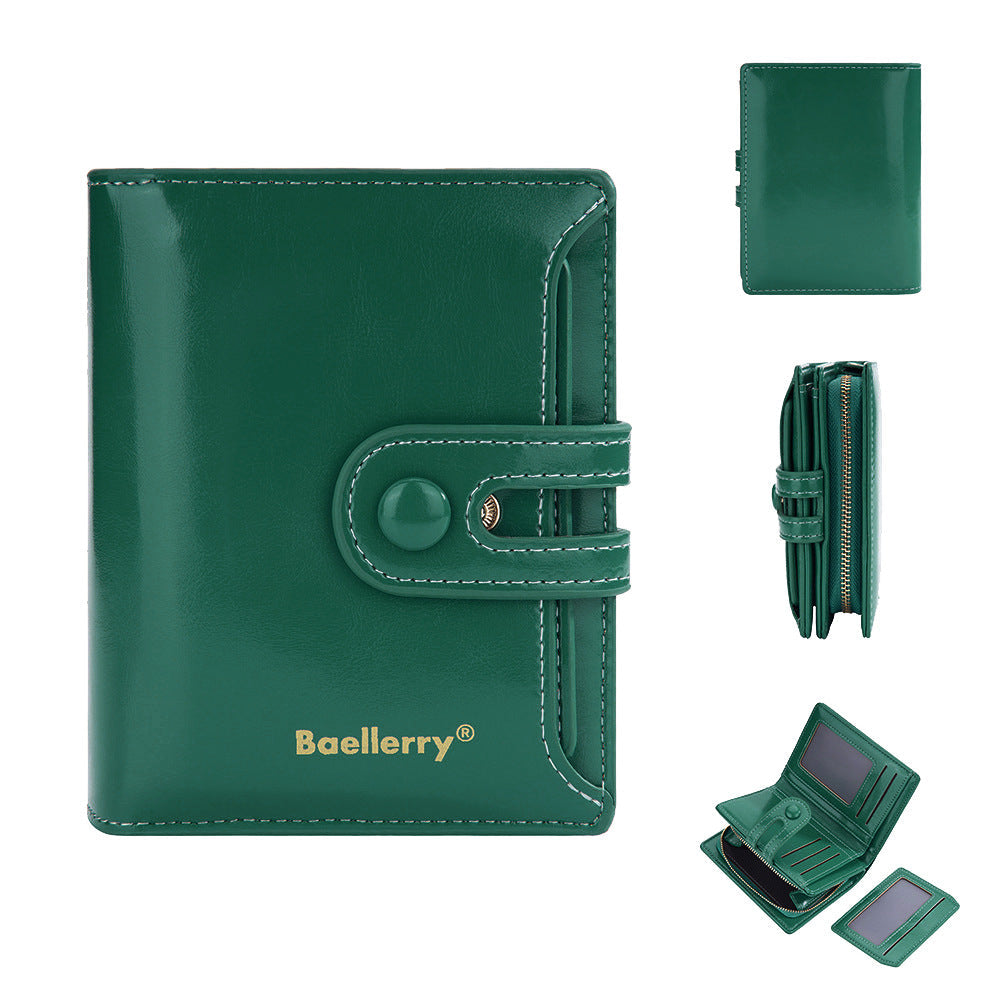 Ladies Leather Bag - Oil Wax Leather Wallet