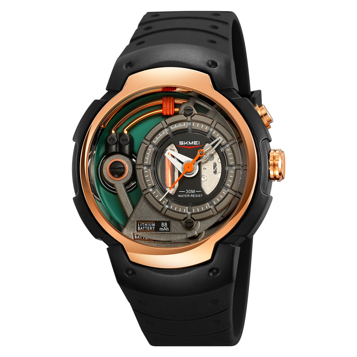 SKMEI- Men's Waterproof Quartz Watch-2531