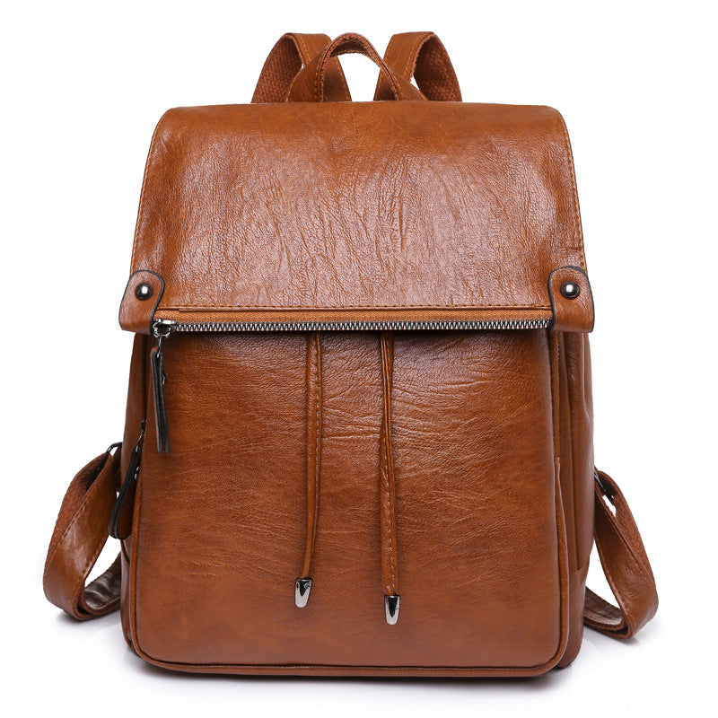 Ladies Leather Bag - Business Backpack