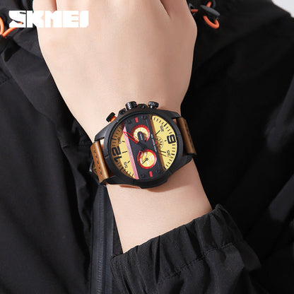 SKMEI- Men's Waterproof Quartz Watch-1846