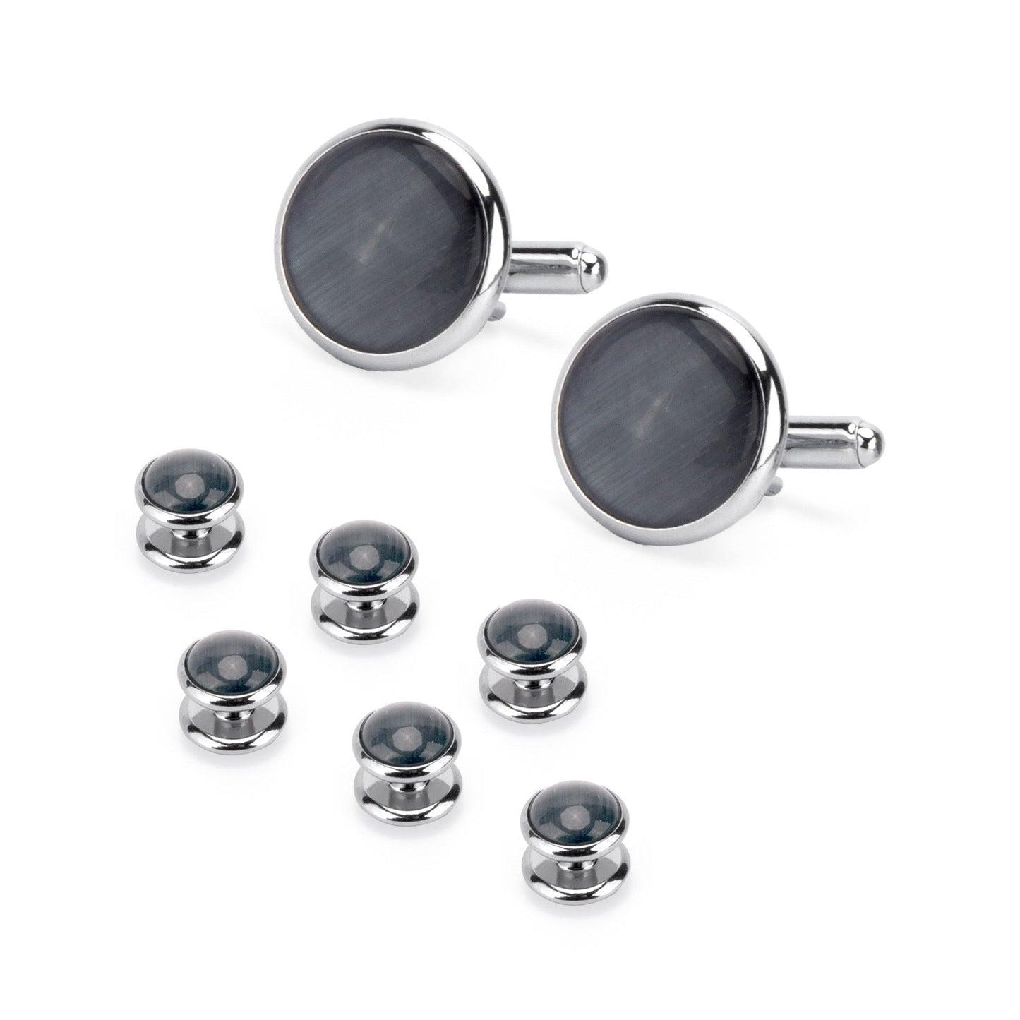 12 Pairs Classic Men's Cufflinks