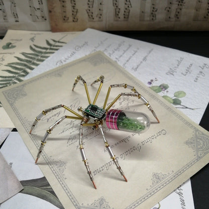 3D Metal Puzzles - Spider 7 Series (Red Blue Green Yellow)