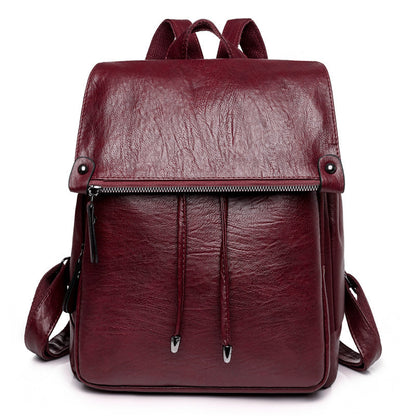 Ladies Leather Bag - Business Backpack