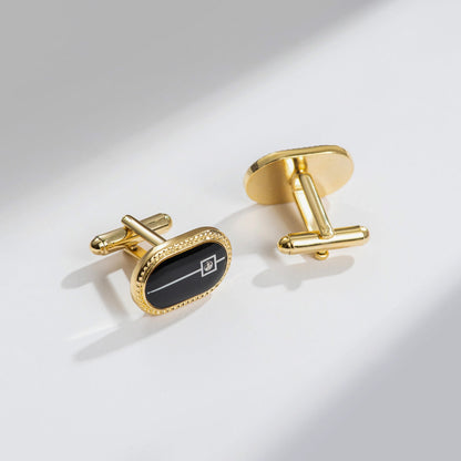 Electroplated Formal Cufflinks Set