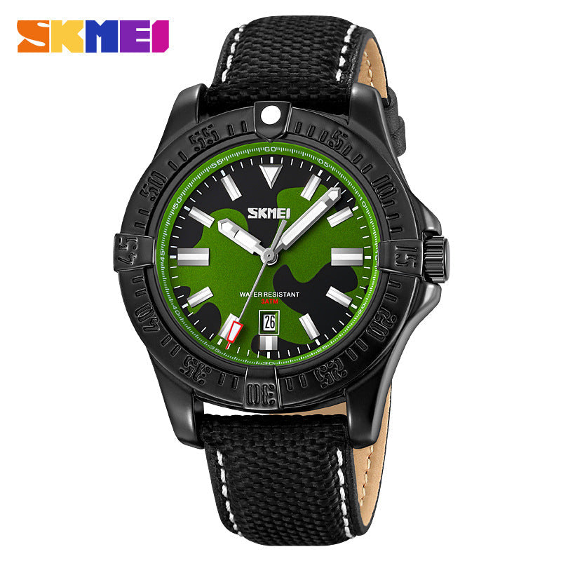 SKMEI- Men's Waterproof Quartz Watch-9339