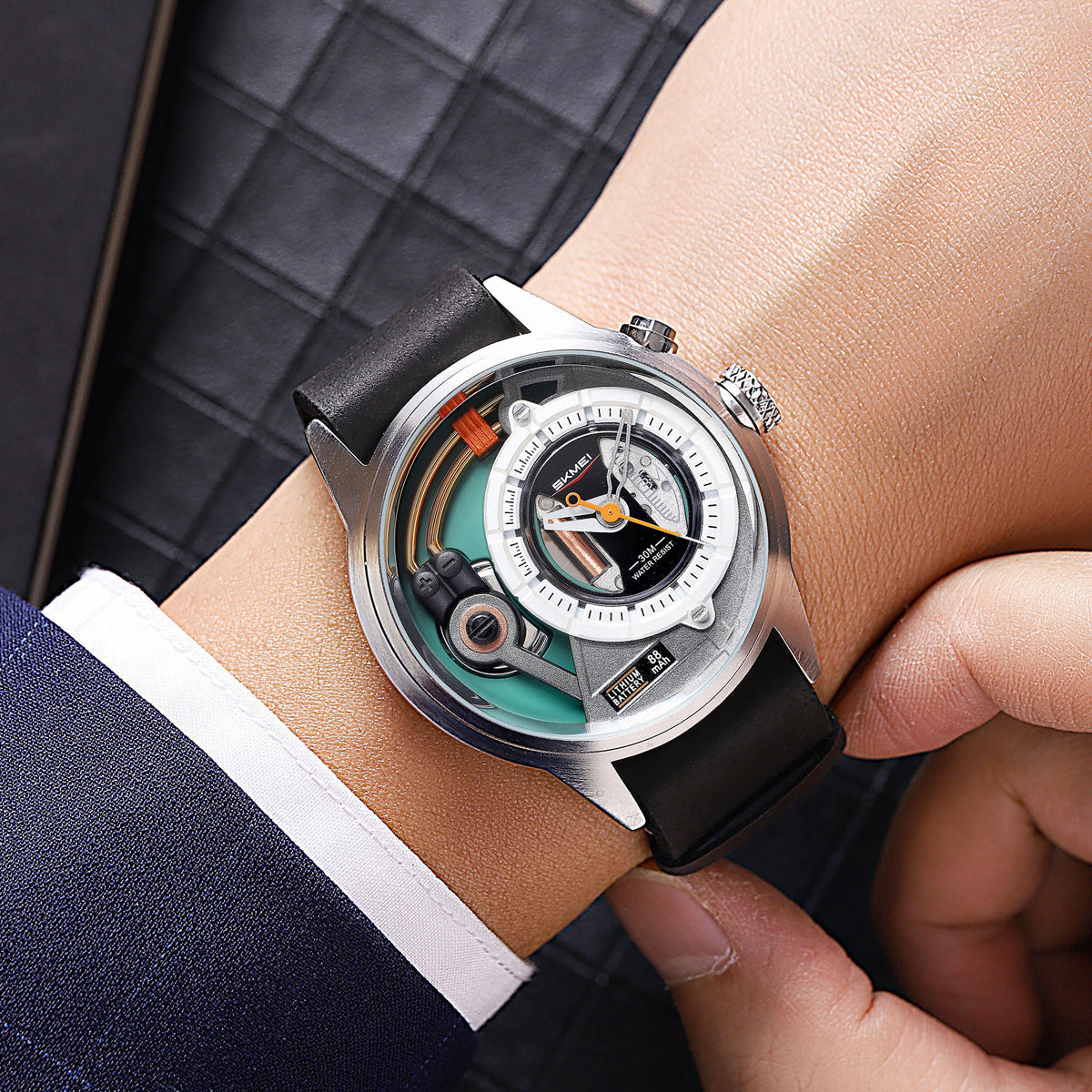 SKMEI- Men's Waterproof Quartz Watch-2333