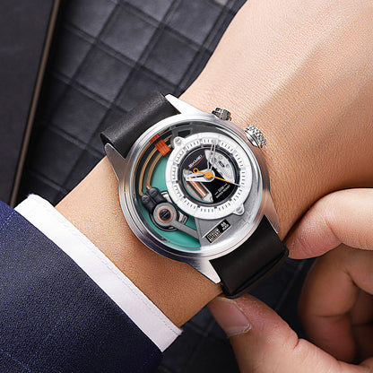 SKMEI- Men's Waterproof Quartz Watch-2333