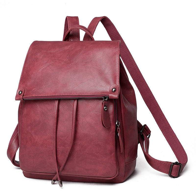 Ladies Leather Bag - Soft Leather Backpack