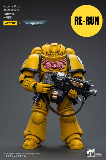 (Re-run) Imperial Fists Intercessors - Warhammer 40K Action Figure By JOYTOY