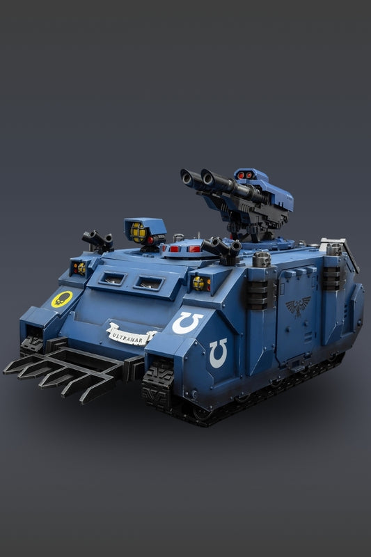 Ultramarines Razorback with twin lascannon- 1/18 warhammer 40k Action Figure By JOYTOY