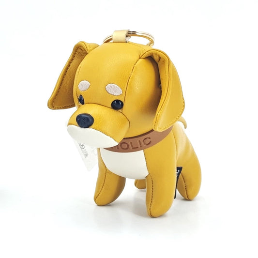 Golden Retriever Leather Charm