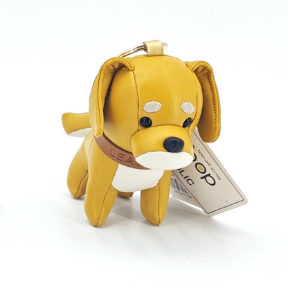 Golden Retriever Leather Charm