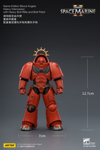 (CUTOFF APR 13 )  Game Edition Space Marine II -Warhammer 40k 1/18 Action Figure By JOYTOY