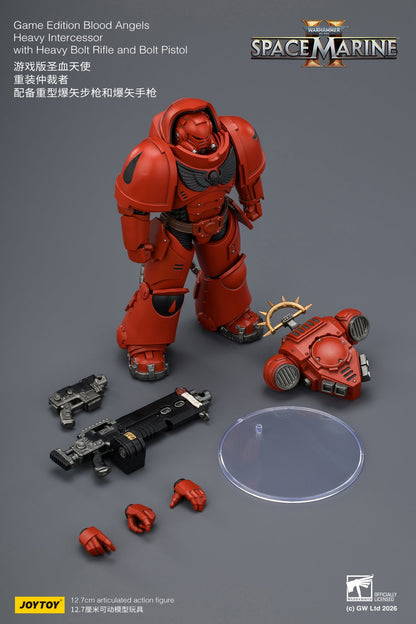 (CUTOFF APR 13 )  Game Edition Space Marine II -Warhammer 40k 1/18 Action Figure By JOYTOY
