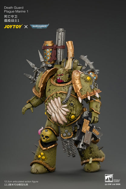 (10/11/2026) Death Guard Typhus & Plague Marine 1 - Warhammer 40k 1/18 Action Figure By JOYTOY